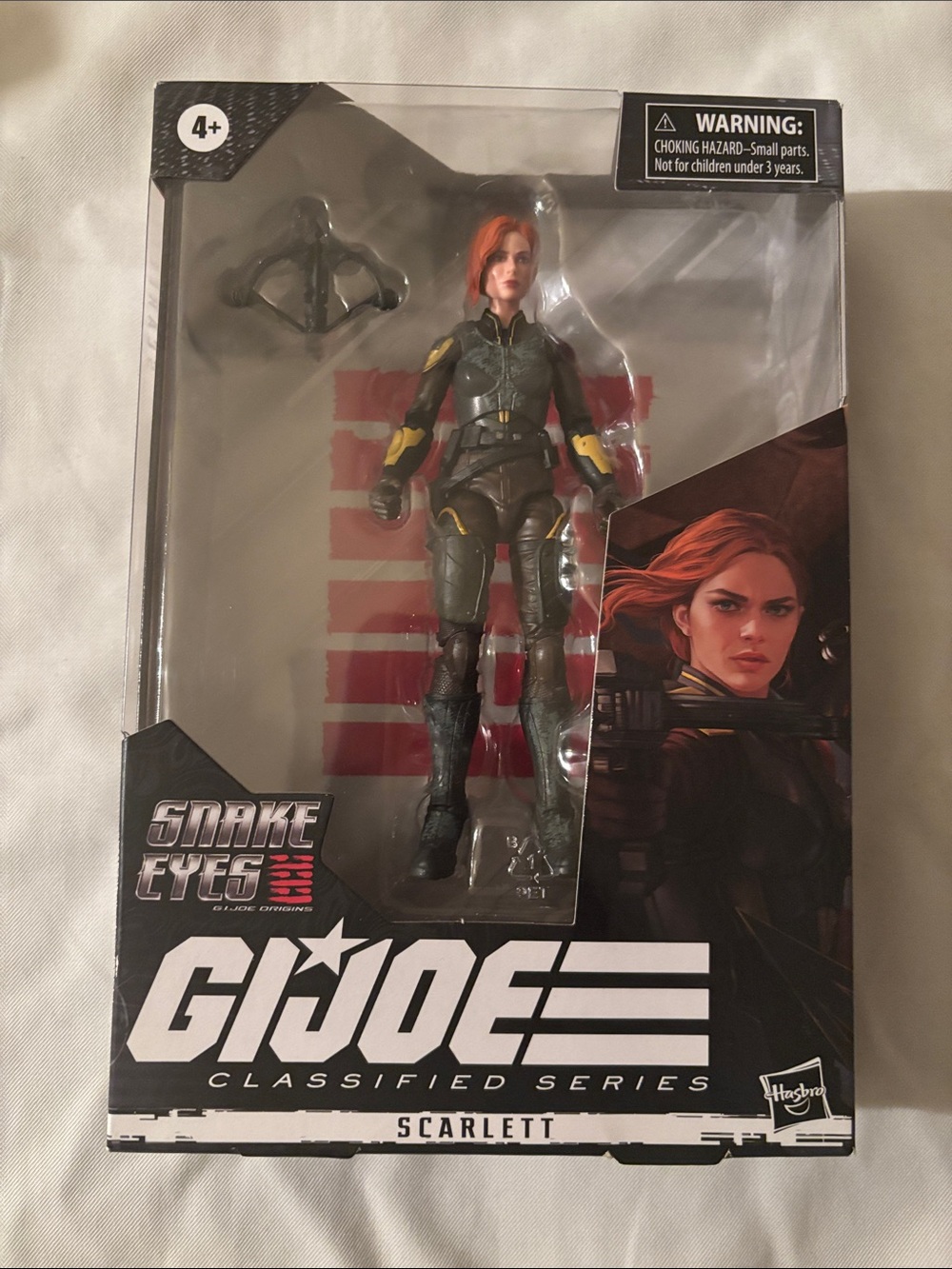 Hasbro G.I. Joe Classified Scarlett Action Figure - Olive & Red